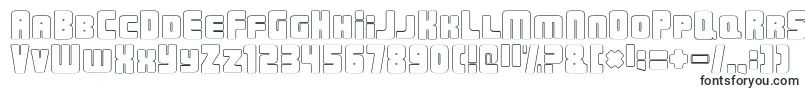 UrbanConstructedOutline-fontti – Fontit Instagramille