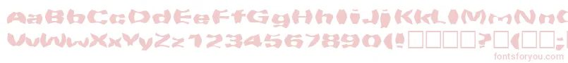 Warpspeed-Schriftart – Rosa Schriften