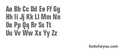 FoliostdBoldcondensed-fontti