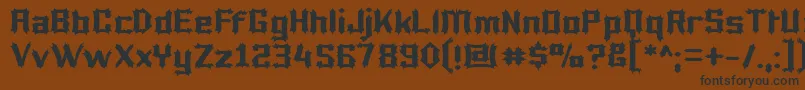 More about Lucifer Font Lucifer Font – Black Fonts on Brown Background