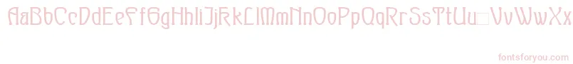 SylphBold Font – Pink Fonts on White Background