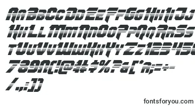 Omegaforcehalfital11 font – Fonts For Plates And Signs