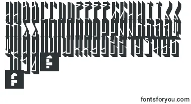  TallBoy3D font