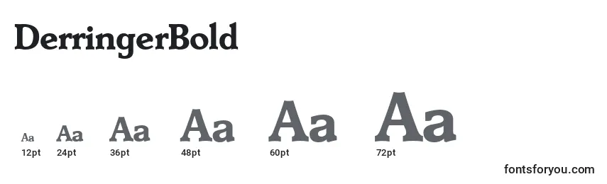 DerringerBold Font Sizes