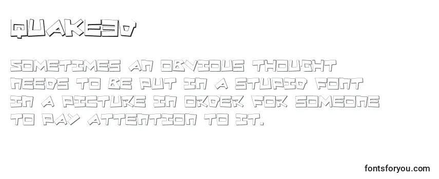 Review of the Quake3D Font