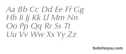 OptimaltstdItalic Font