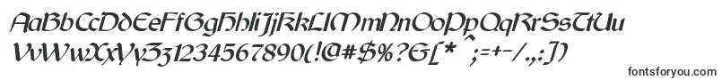 CyrodiilItalic Font – OTF Fonts