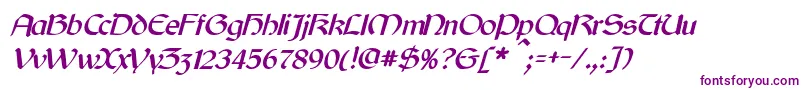 CyrodiilItalic Font – Purple Fonts