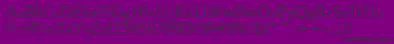 Lisätietoja KallositcTtBook-fontista KallositcTtBook-fontti – mustat fontit violetilla taustalla