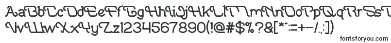 Шрифт IndonesiaTanahAirBeta – лёгкие шрифты