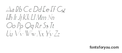 ElisiainlineItalic Font