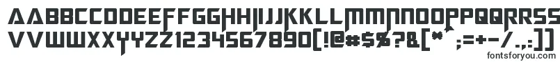 Шрифт Megatron – научно-фантастические шрифты