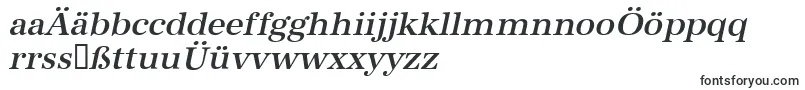 AntiquastdMediumItalic Font – German Fonts