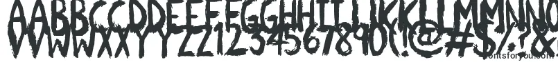 Scratchies-Schriftart – Junk-Schriftarten