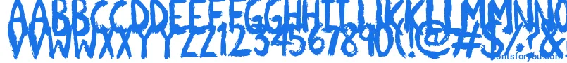 Scratchies Font – Blue Fonts