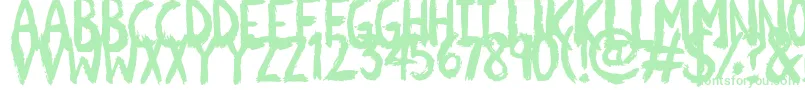 Scratchies Font – Green Fonts