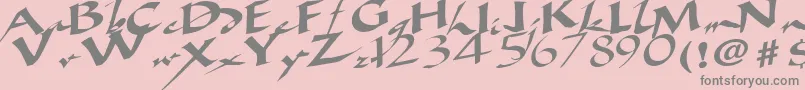 Más sobre la fuente AncientRegularTtstd fuente AncientRegularTtstd – Fuentes Grises Sobre Fondo Rosa