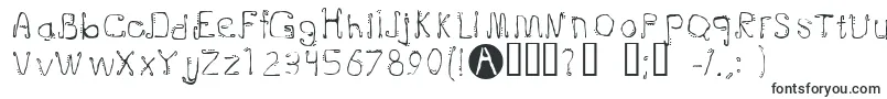 Doublejoint-fontti – Alkavat D:lla olevat fontit