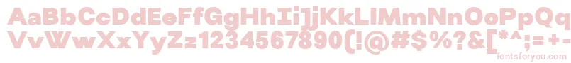 VillerayBlack Font – Pink Fonts