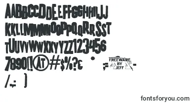 K.P.DutyFrazzledJl font – Fonts Starting With K