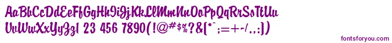 BriandbNormal Font – Purple Fonts