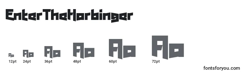 EnterTheHarbinger Font Sizes