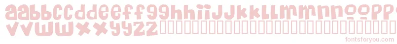 MassiveHeadacheii Font – Pink Fonts on White Background