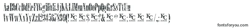 LoadupongunsKcfontsdemo-fontti – Alkuperäiset fontit