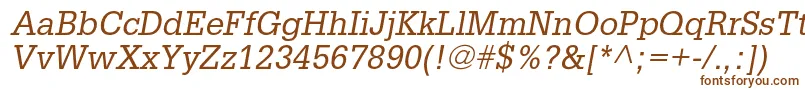 GlyphaltstdOblique Font – Brown Fonts