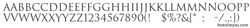 Romulc-fontti – Otsikkofontit