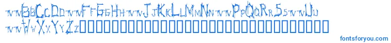 BtSpeartoothTrialVersion Font – Blue Fonts