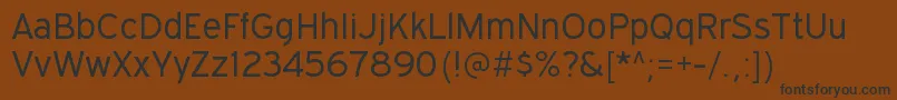 Шрифт ExpresswaybkRegular – чёрные шрифты на коричневом фоне