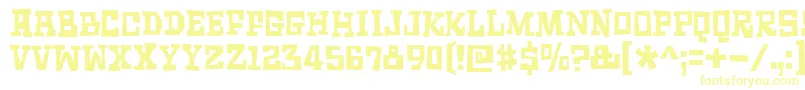 SurfingAshtrayDemo Font – Yellow Fonts