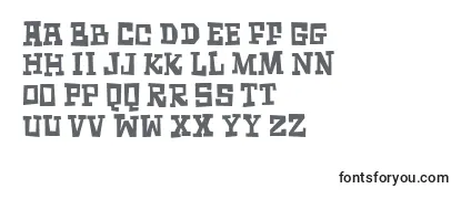 Review of the SurfingAshtrayDemo Font