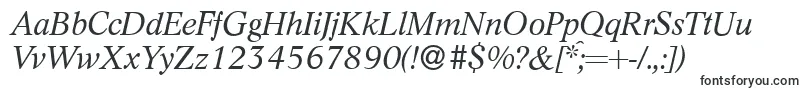 L730RomanItalic Font – Fonts Starting with L