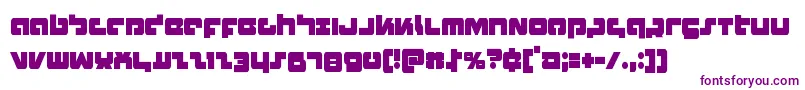 Boomstickcond Font – Purple Fonts on White Background
