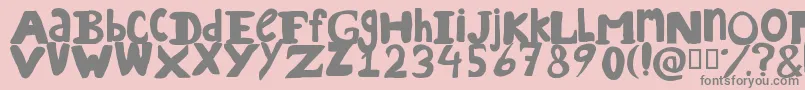Подробнее о шрифте DreamdaddyRegular Шрифт DreamdaddyRegular – серые шрифты на розовом фоне