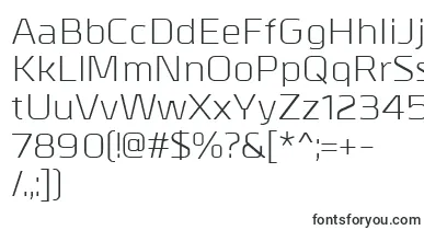 MetrikRegular font – Fonts For Different Languages