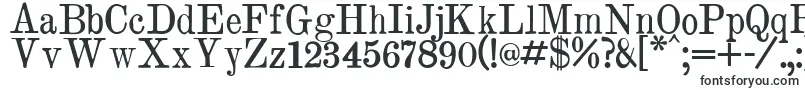 Brokgauz-fontti – Arkkitehtuuriset fontit
