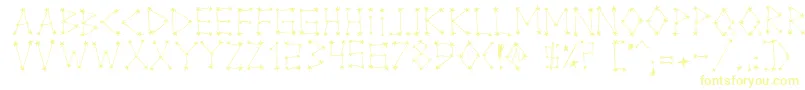 MilkyWay Font – Yellow Fonts