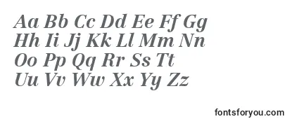 Шрифт LinotypeCentennial76BoldItalicOldstyleFigures
