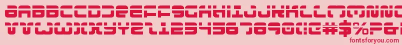 Exedorel Font – Red Fonts on Pink Background