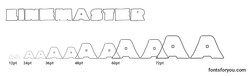 Linemaster Font Sizes