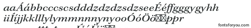Шрифт KeplerstdMediumextit – венгерские шрифты