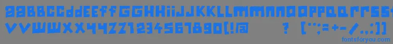 fuente Jiczyn – Fuentes Azules Sobre Fondo Gris