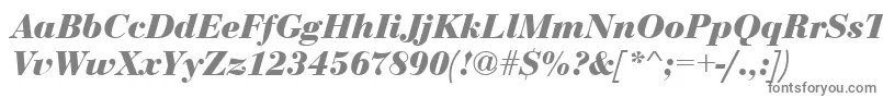 EurobodtBoldItalic Font – Gray Fonts