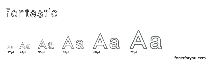 Fontastic Font Sizes