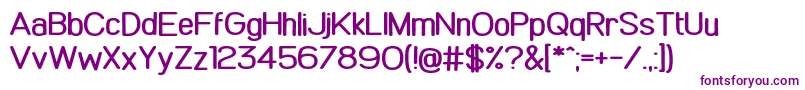 ComicKhazi-fontti – violetit fontit