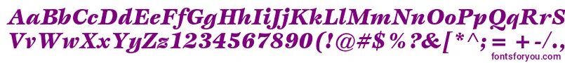 More about EspritstdBlackitalic Font EspritstdBlackitalic Font – Purple Fonts on White Background