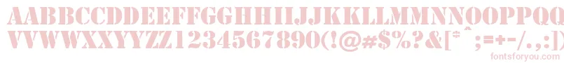 Cargo Font – Pink Fonts